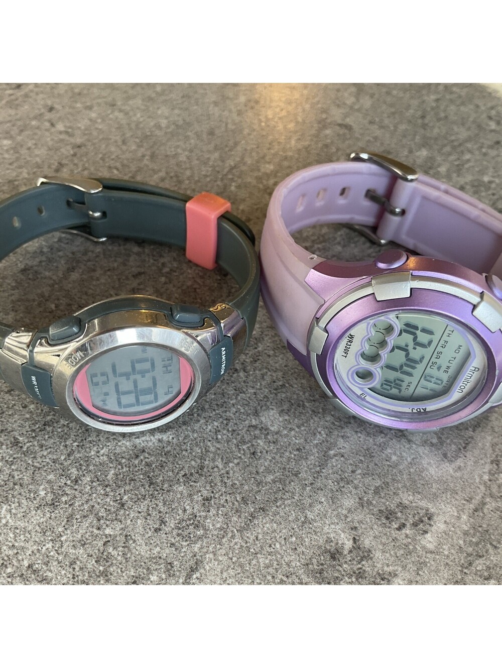 Pair Of Armitron Digital Womens Watches Both Watches Run Great A4